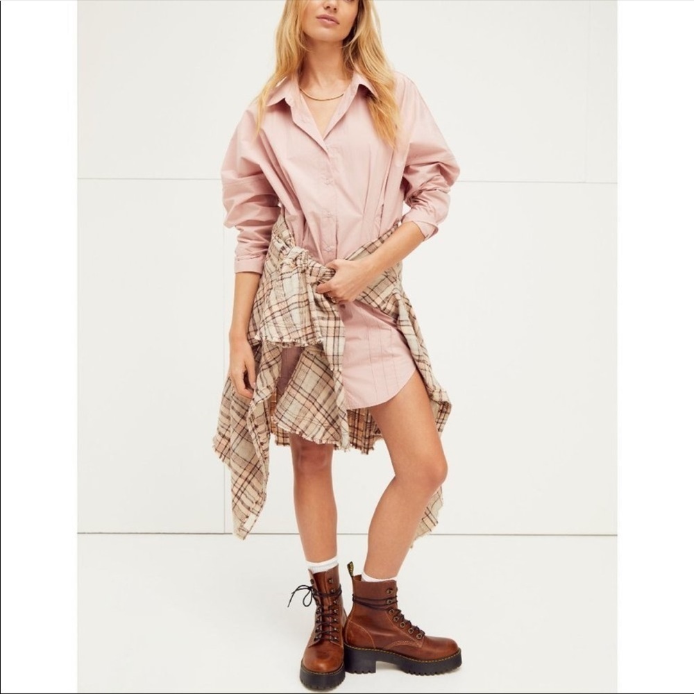 NWT Free People Taia Dress in‎ Pink Size XS